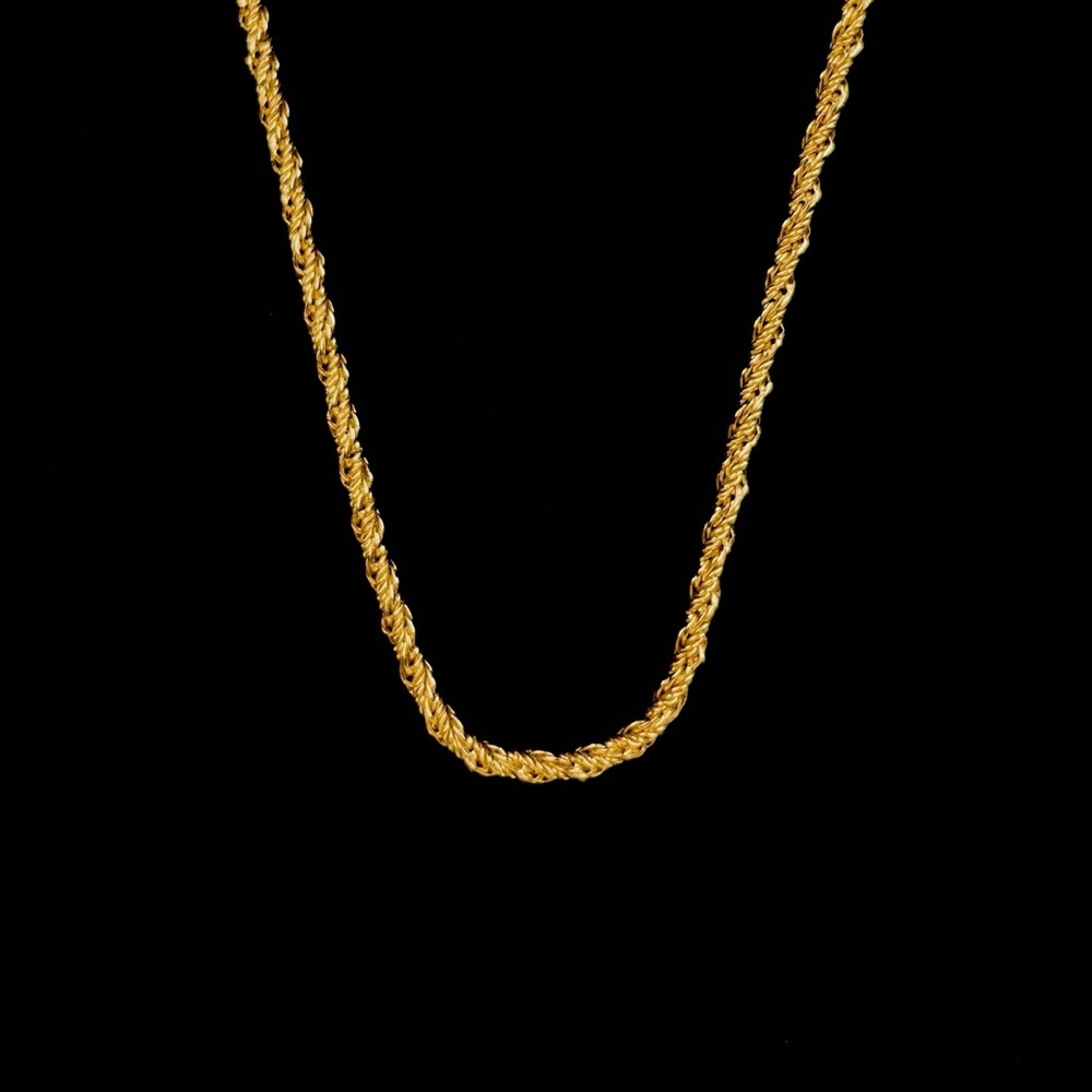 Dior Gold Rope Chain Necklace - Picture 2 of 3
